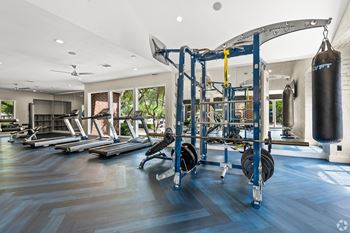 2,000 Sq. Ft. Fitness center